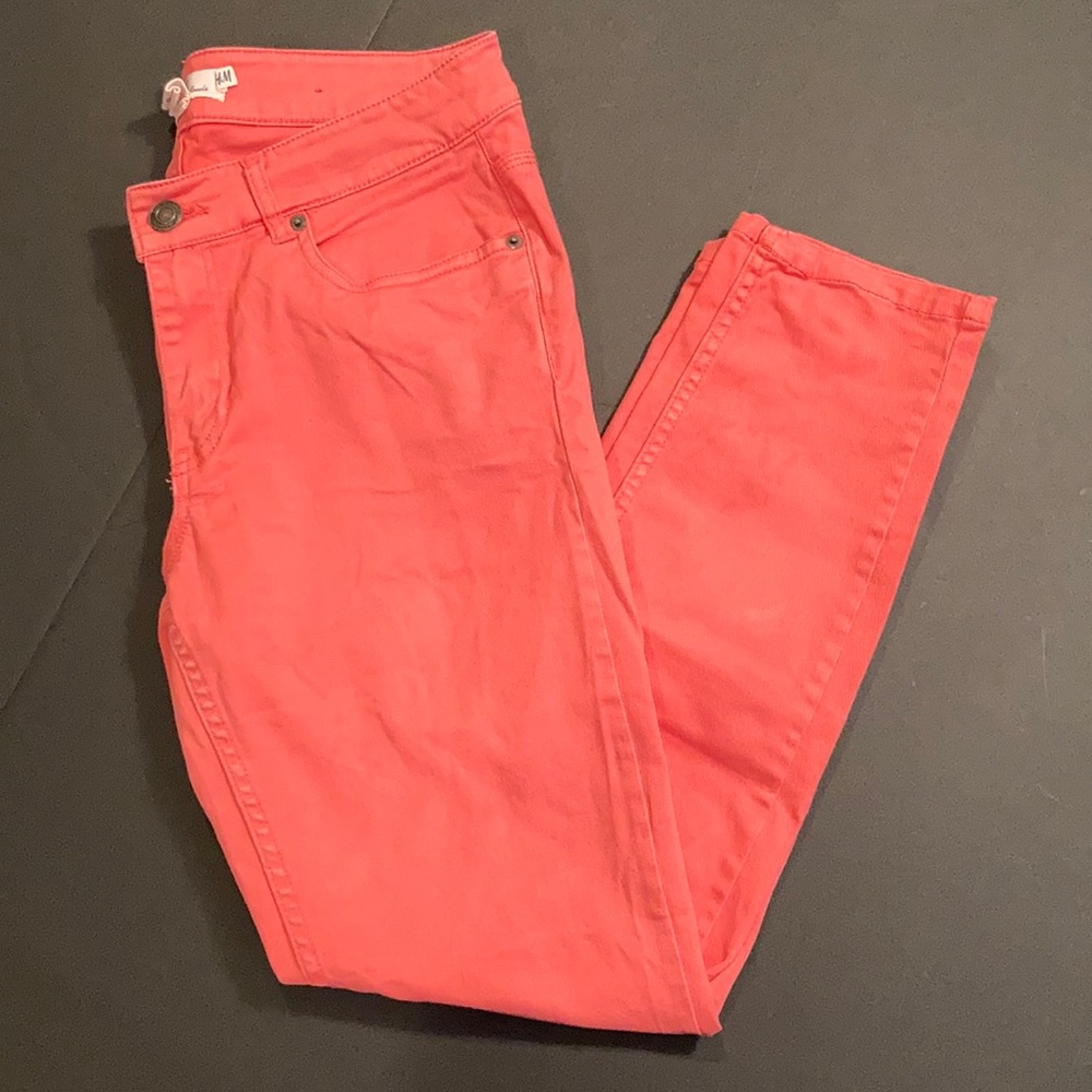 H&M Salmon summer pants!